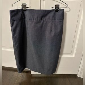 Dark gray pencil skirt, size 12